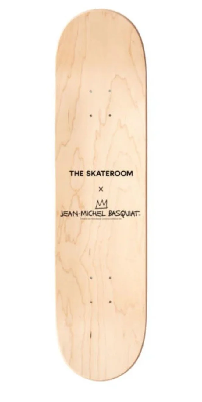 Jean-Michel Basquiat Robot Skateboard - The Skateroom — Ze Art Gallery